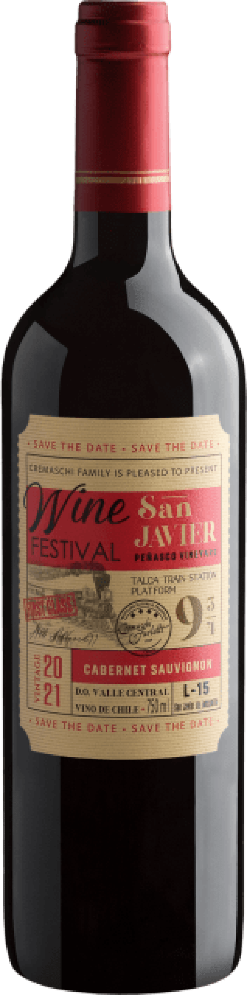 Wine Festival San Javier Cabernet Sauvignon Valle Central D O 2021