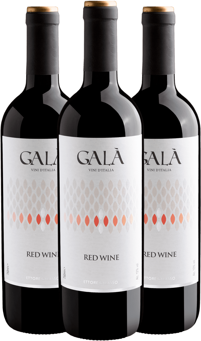 Kit 3 Galà Vino Rosso | R$39,90 por garrafa