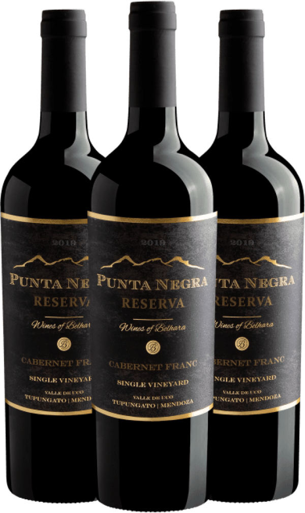 Kit 3 Punta Negra Reserva Cabernet Franc Single Vineyard 2019