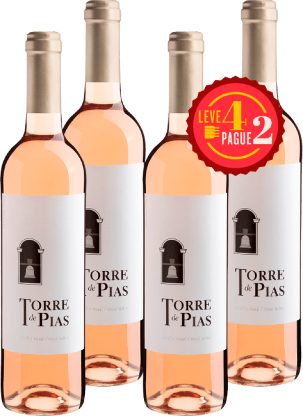 Leve 4, Pague 2: Torre de Pias Vinho Rosé