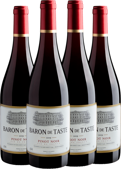 Kit 4 Baron de Taste Pinot Noir 2019