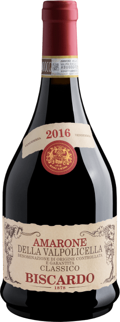 Biscardo Amarone della Valpolicella Classico DOCG 2016