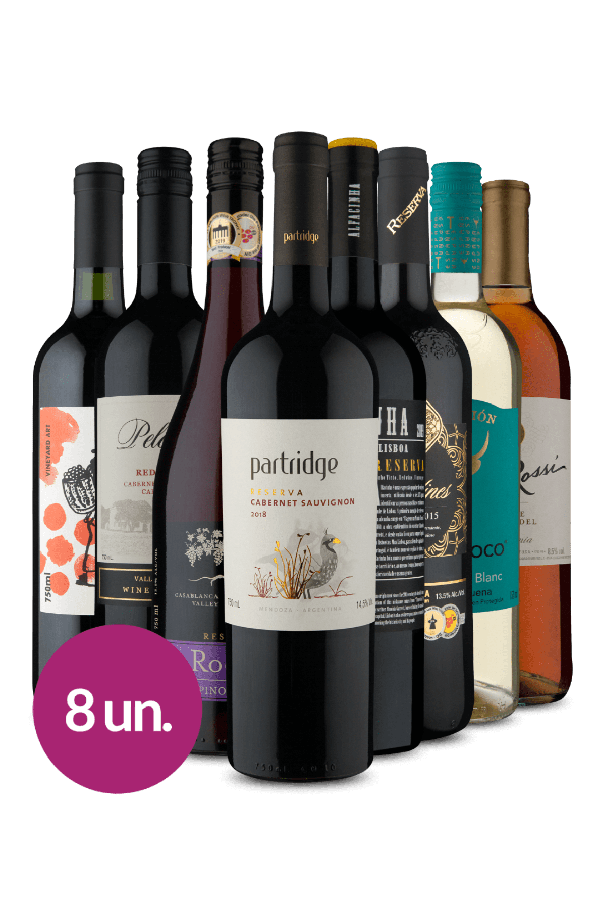 Kit 8 - Top Wine Best Sellers