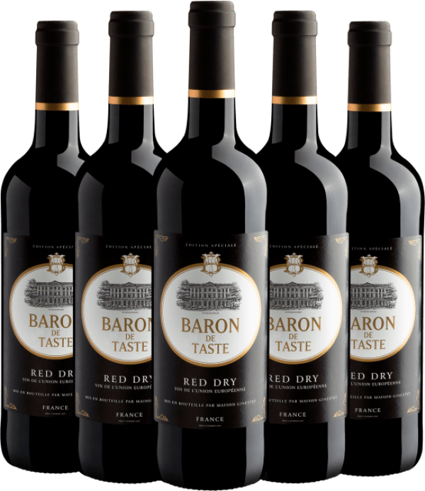 Kit 5 Baron de Taste Édition Spéciale Red Dry
