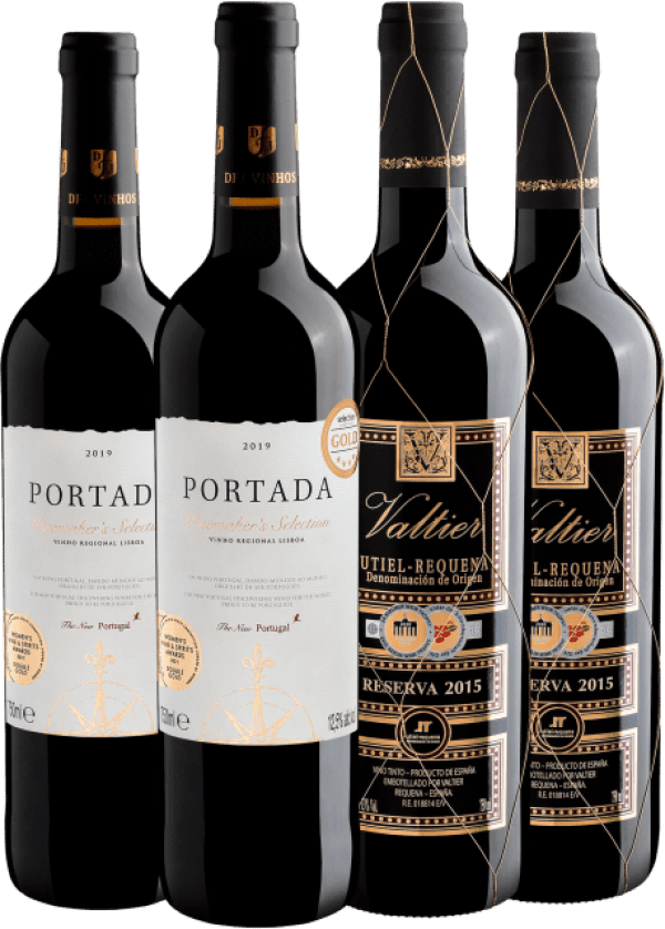 Kit Best Sellers | 2 Portada Winemaker's + 2 Valtier Reserva