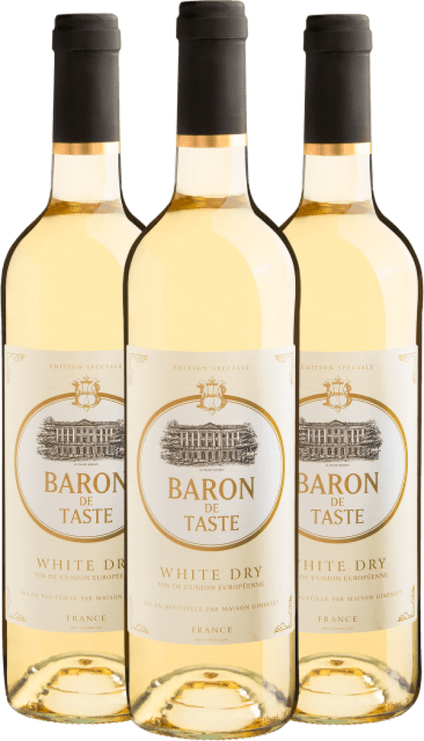Kit 3 Baron de Taste Édition Spéciale White Dry