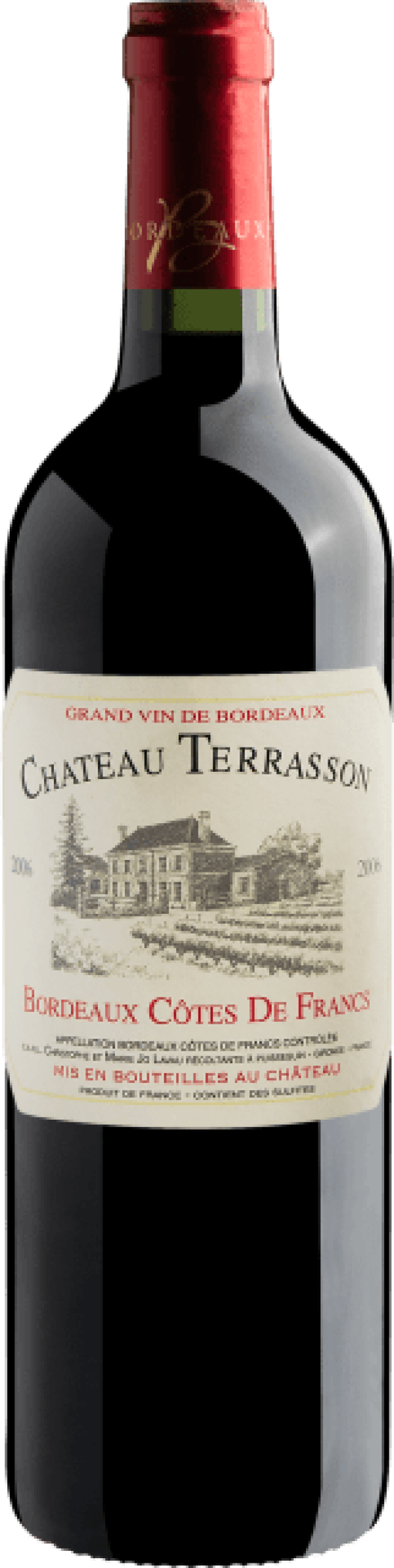 Chateau Terrasson Bordeaux Côtes de Francs AOC 2006