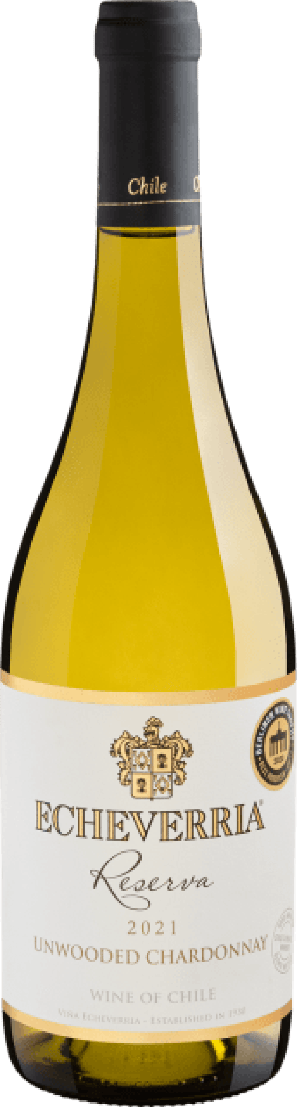 Echeverria Reserva Unwooded Chardonnay 2021