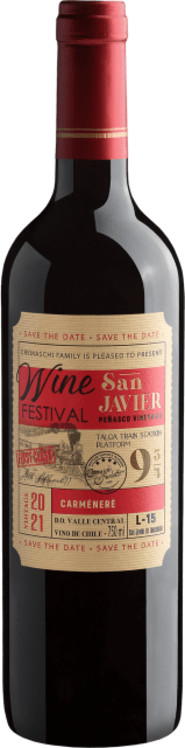Wine Festival San Javier Carménère Valle Central D.O. 2021