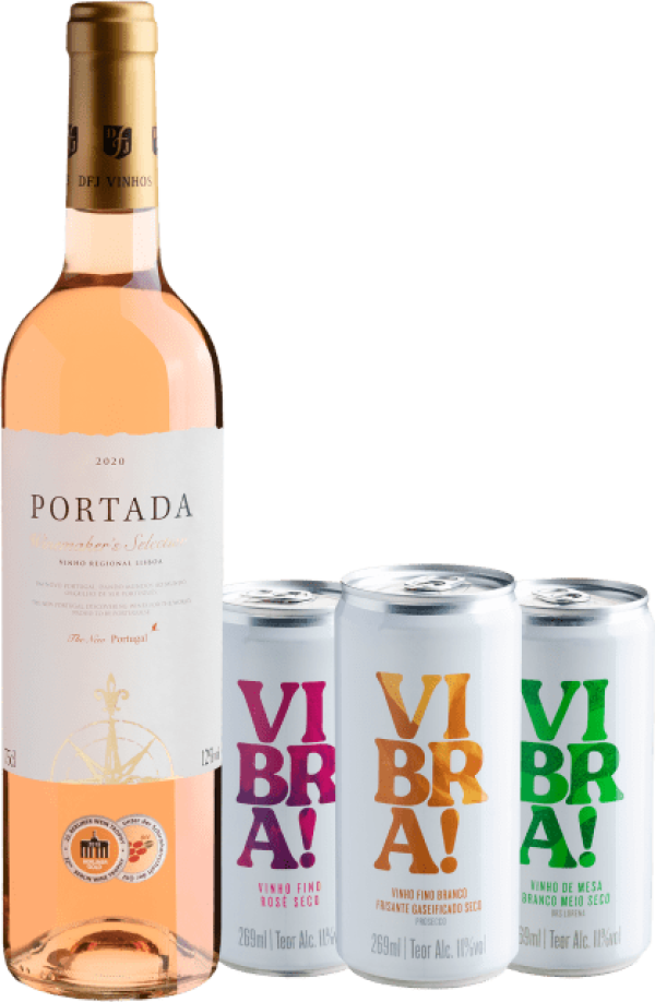 Kit Portada Winemaker's Selection Rosé + 3 Vibra!