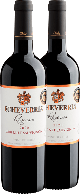 Kit 2 Echeverria Reserva Cabernet Sauvignon 2020