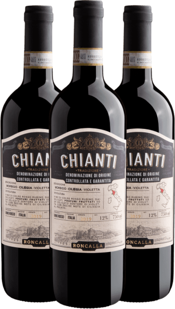 Kit 3 Roncalla Tradizione Chianti DOCG