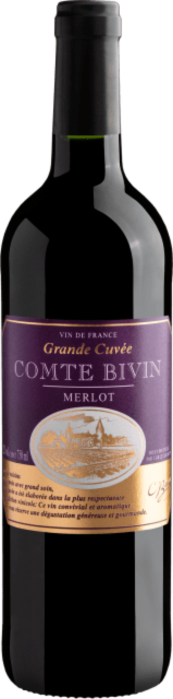 Comte Bivin Grande Cuvée Merlot 2020