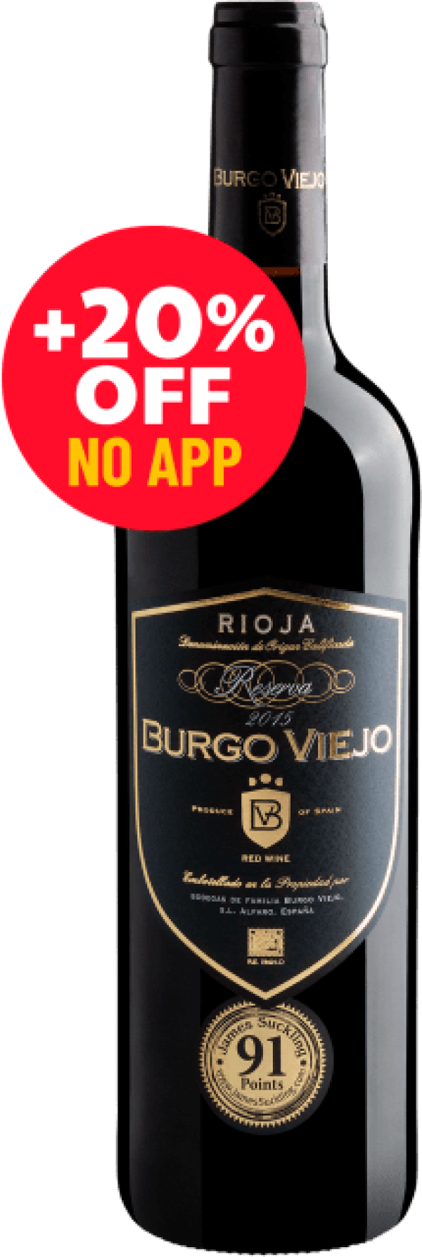 Burgo Viejo Reserva Rioja DOCa 2015
