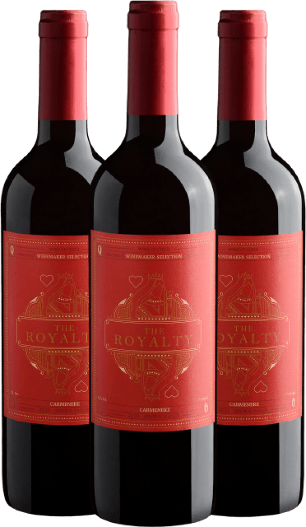 The Royalty Winemaker Selection Carménère Central Valley D.O. 2021