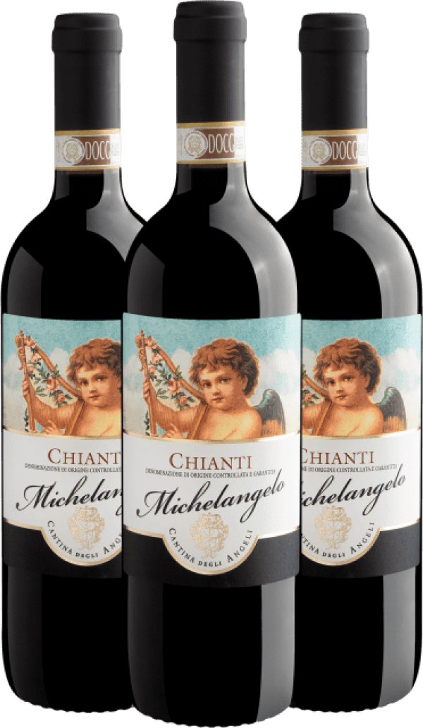 Kit 3 Cantina Degli Angeli Michelangelo Chianti DOCG