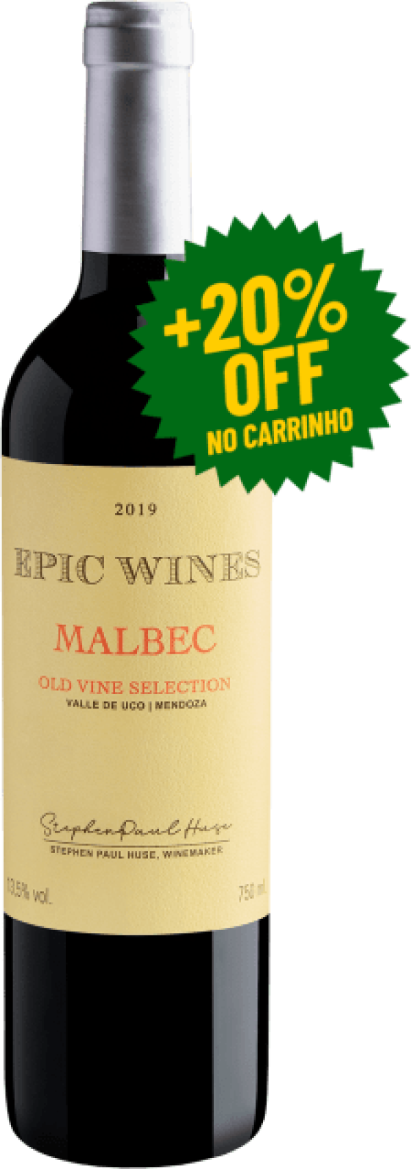Belhara Estate Epic Wines Malbec Old Vine Selection 2019