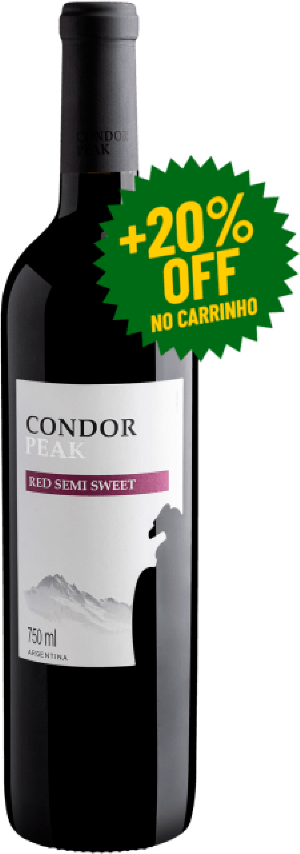 Condor Peak Sweet Red Wine Suave 2020