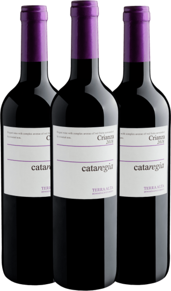 Kit 3 CataRegia Crianza Terra Alta D.O.