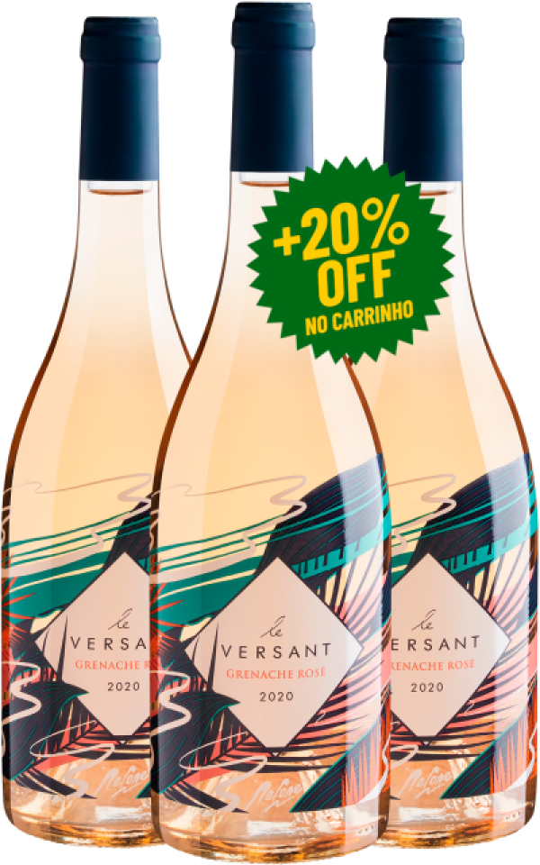 Kit 3 Le Versant Grenache Rosé Édition Limitée