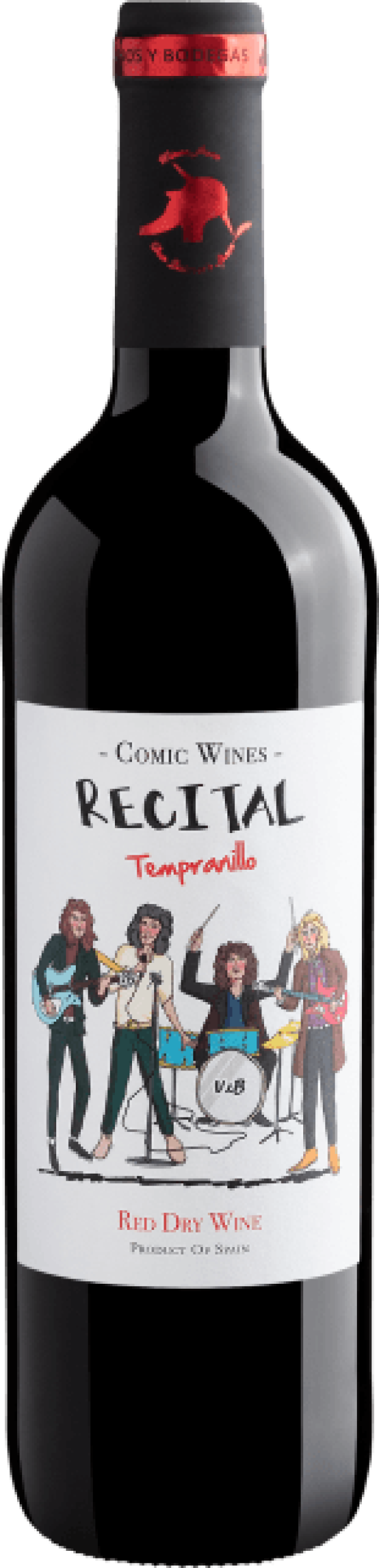 Recital Tempranillo Red Dry Wine 2020