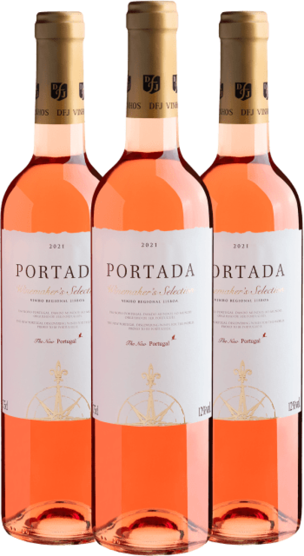 Kit 3 Portada Winemaker's Selection Rosé