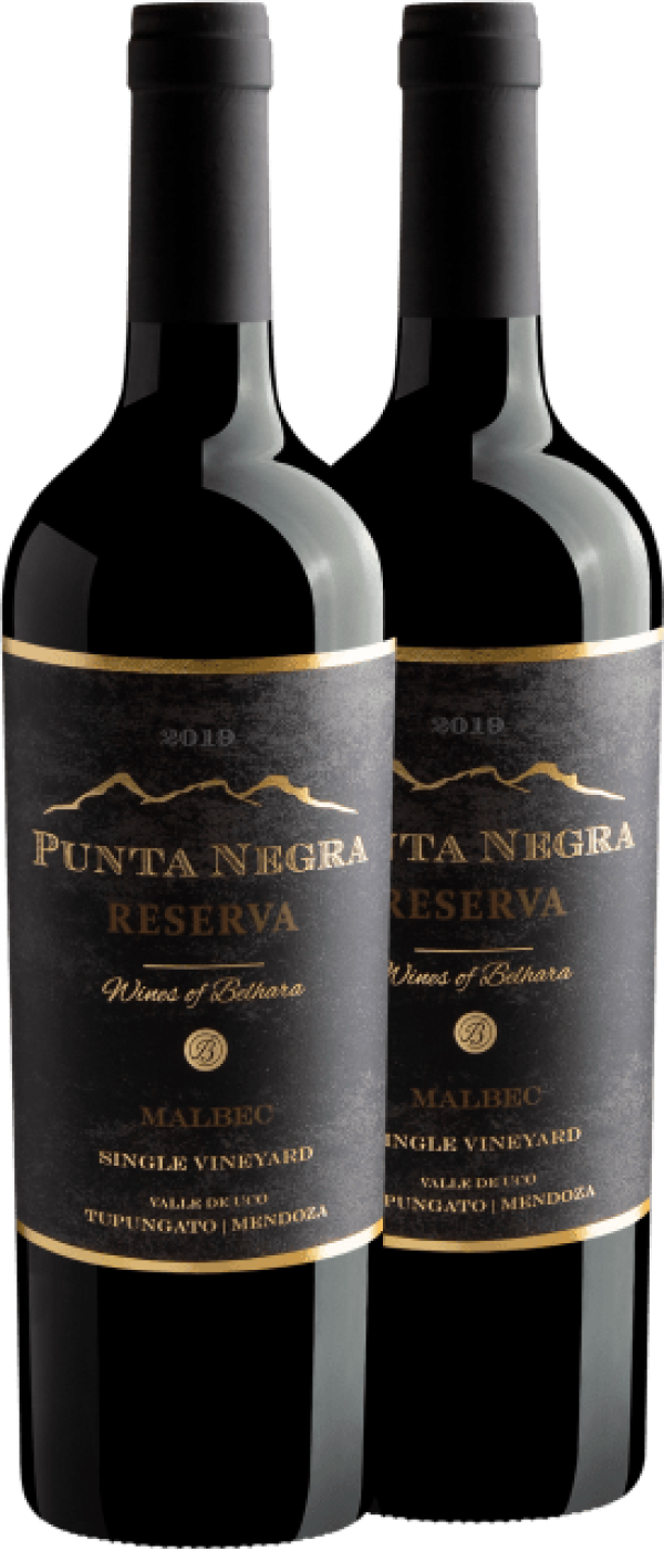 Kit 2 Punta Negra Reserva Malbec Single Vineyard
