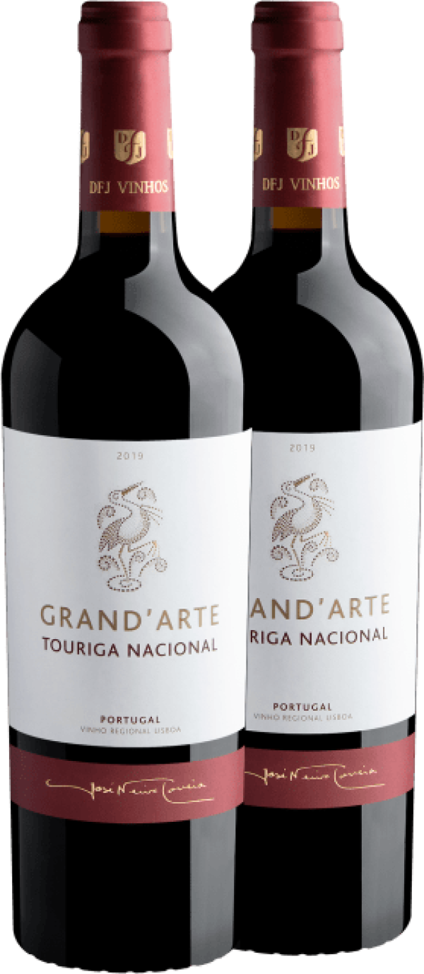Kit 2 Grand'Arte Touriga Nacional Vinho Regional Lisboa