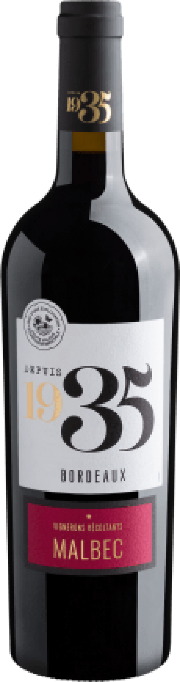 Depuis 1935 Malbec Bordeaux AOC