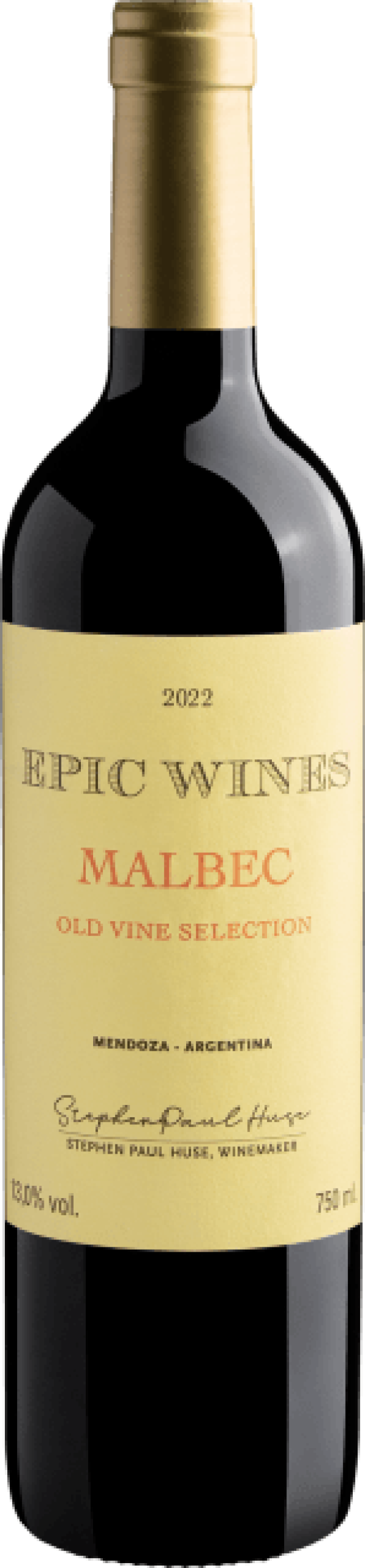 Belhara Estate Epic Wines Malbec Old Vine Selection 2022