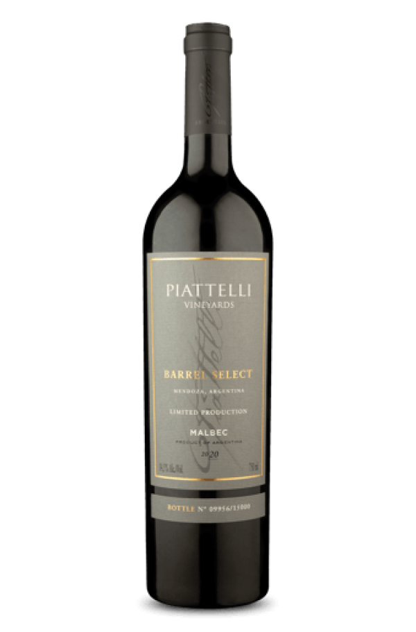 Piattelli Vineyards Barrel Select Limited Production Malbec 2020