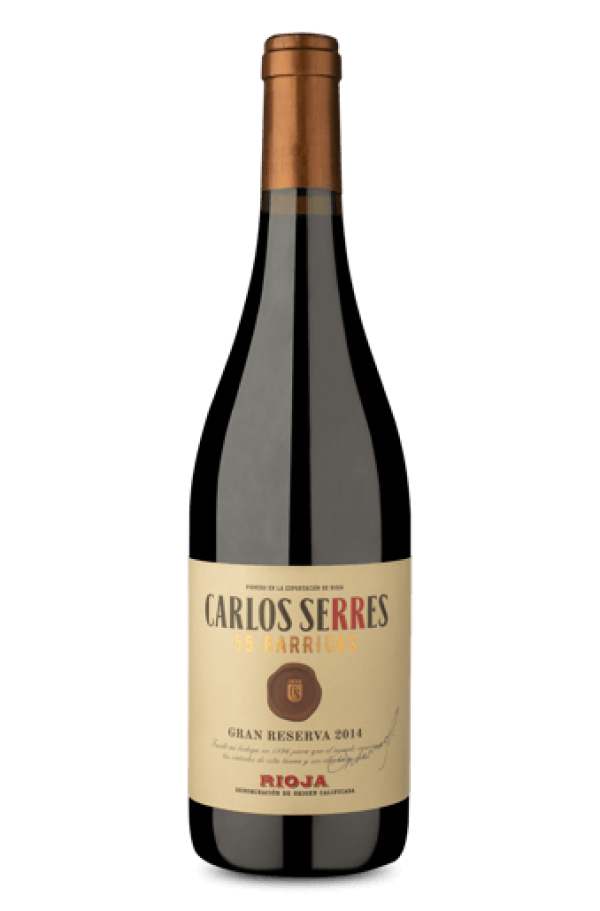 Carlos Serres 55 Barricas Gran Reserva D.O.Ca. Rioja 2014