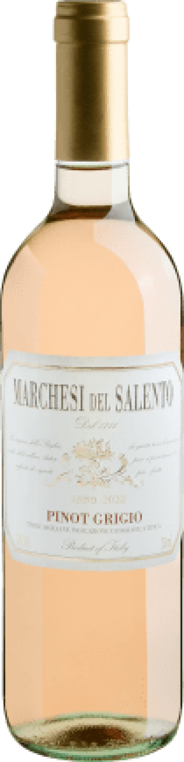 Marchesi del Salento Pinot Grigio Blush Terre Siciliane IGT 2022