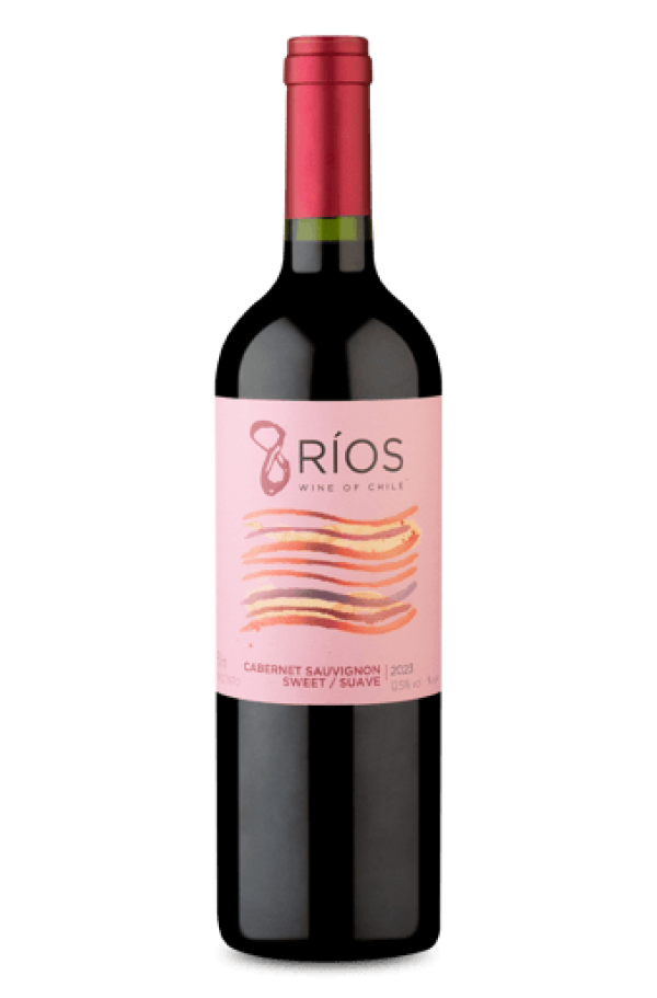 8 Ríos D.O. Región del Valle Central Cabernet Sauvignon Suave 2023